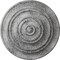 Ekena Millwork Classic Ceiling Medallion (Fits Canopies up to 4 1/8"), 13 1/4"OD x 1/2"P, Ultra Pure White Crackle CM13CLUWC - alternate 1